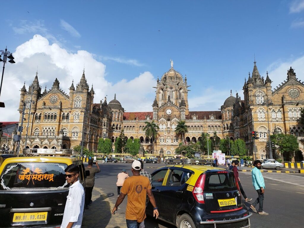 インドの世界遺産のチャトラパティ・シヴァージー・ターミナス駅